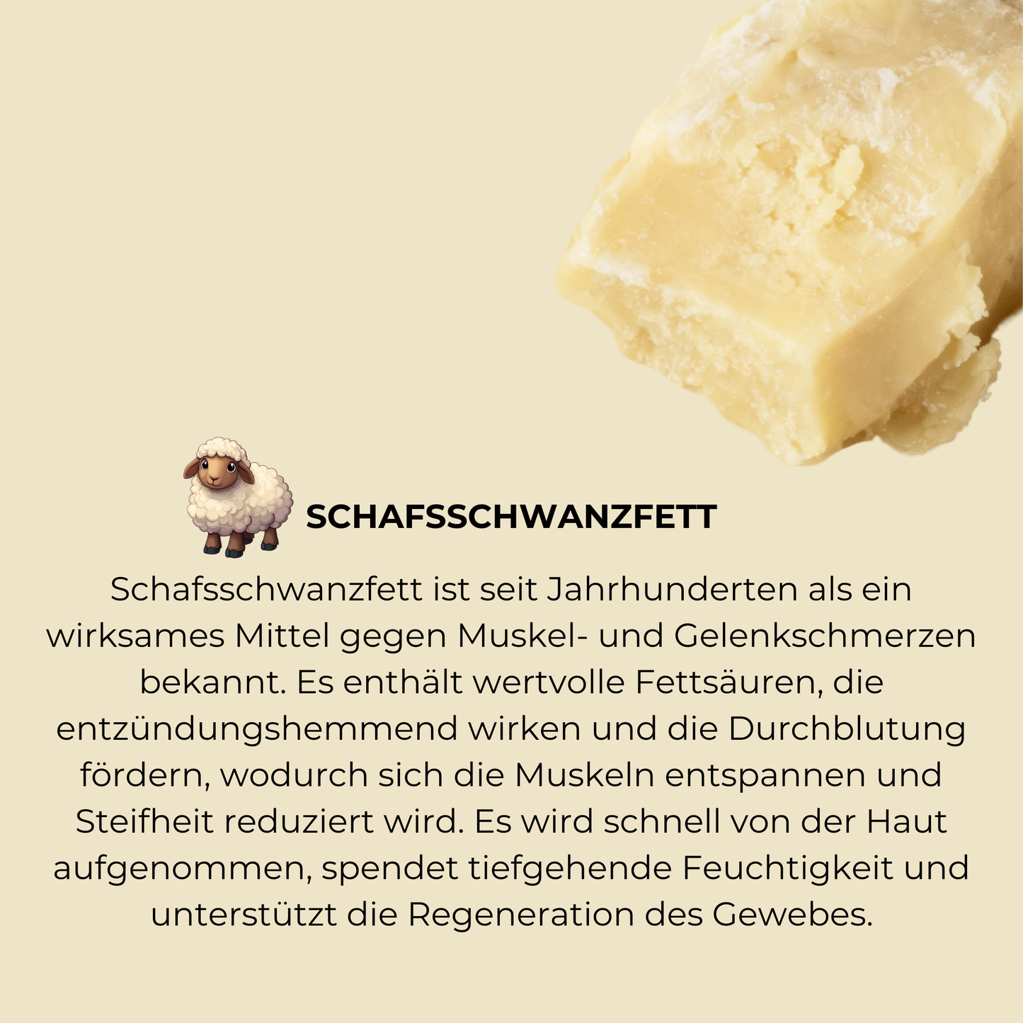 Ovela Schwanzfett Regenerierende Creme